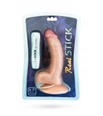 КРИВО ВИБРИРАЩО ДИЛДО REAL STICK 19см от SexOutlet.bg